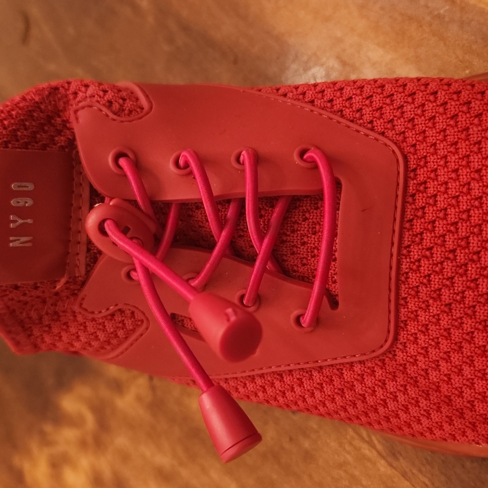 Ruby Red Steve Madden Sneakers - Picture 6 of 6